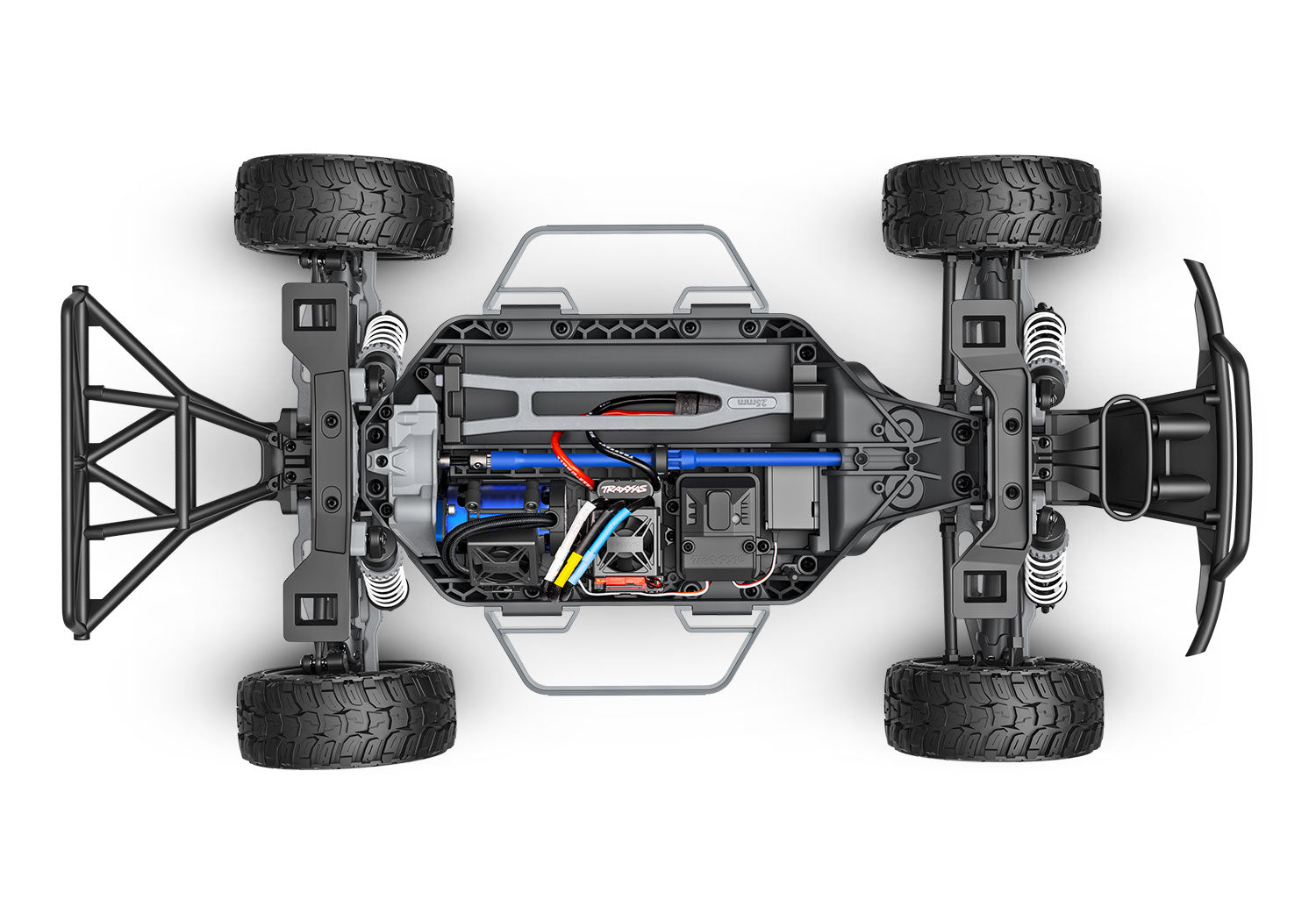Traxxas Slash VX3 1/10 RTR 4X4 Brushless Short Course Truck (Red) w/VX3 ESC, TQi™ Sport 2.4GHz Radio & TSM