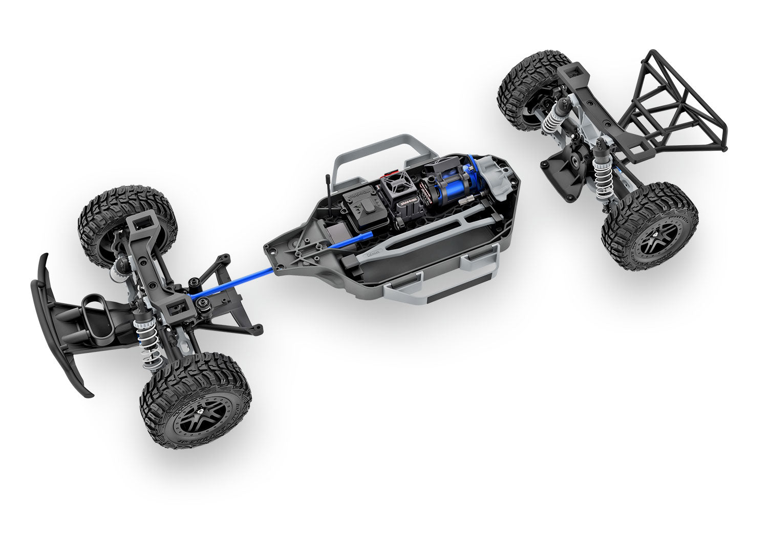 Traxxas Slash VX3 1/10 RTR 4X4 Brushless Short Course Truck (Orange) w/VX3 ESC, TQi™ Sport 2.4GHz Radio & TSM