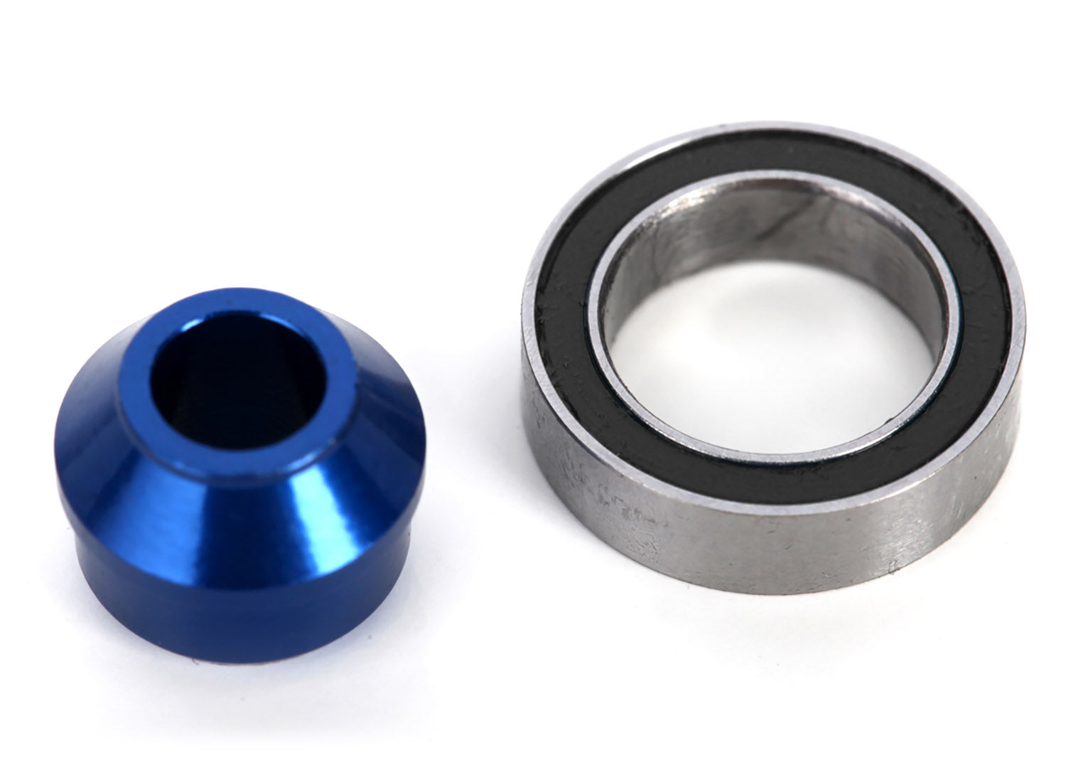 Traxxas Aluminum Slipper Shaft Bearing Adapter w/Bearing (Blue)