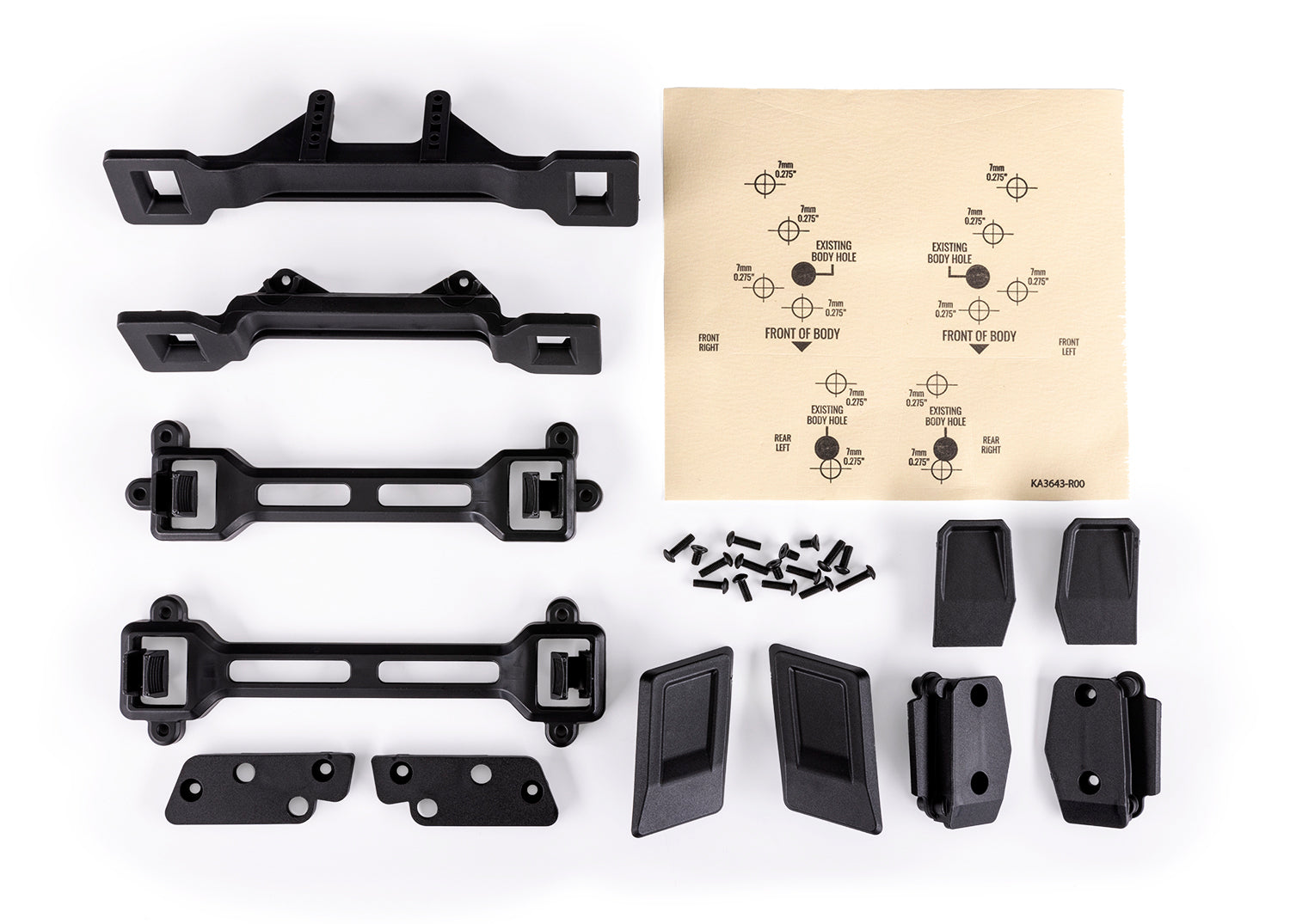 Traxxas Slash 2WD Clipless Body Conversion Kit