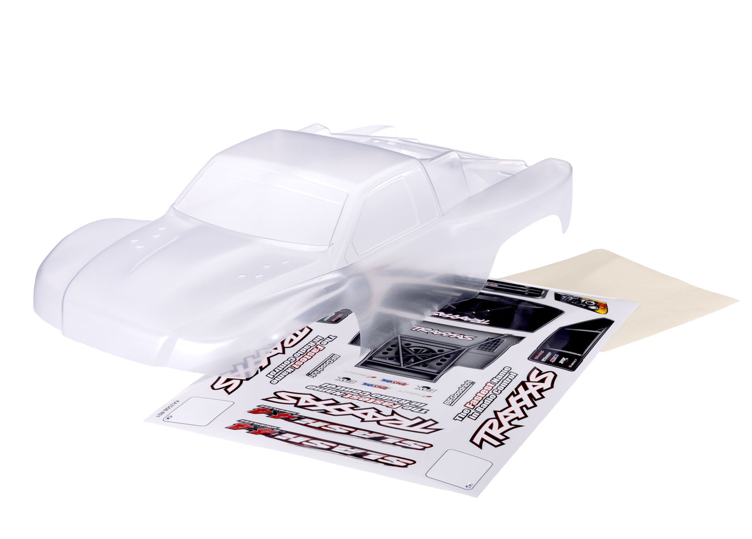Traxxas Slash 1/10 Heavy-Duty Pre-Cut Short Course Truck Body (Clear)