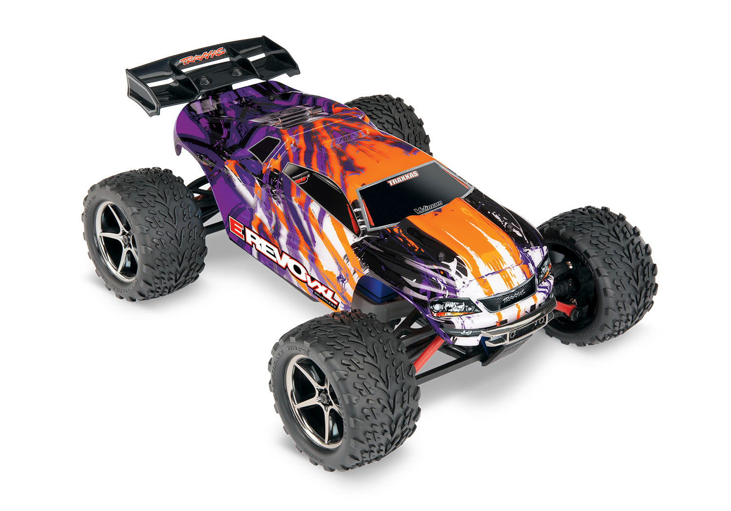 Traxxas E-Revo VXL Brushless 1/16 4WD RTR Monster Truck (Purple) w/VXL-3m ESC, TQi 2.4GHz Radio, Battery & USB-C Charger