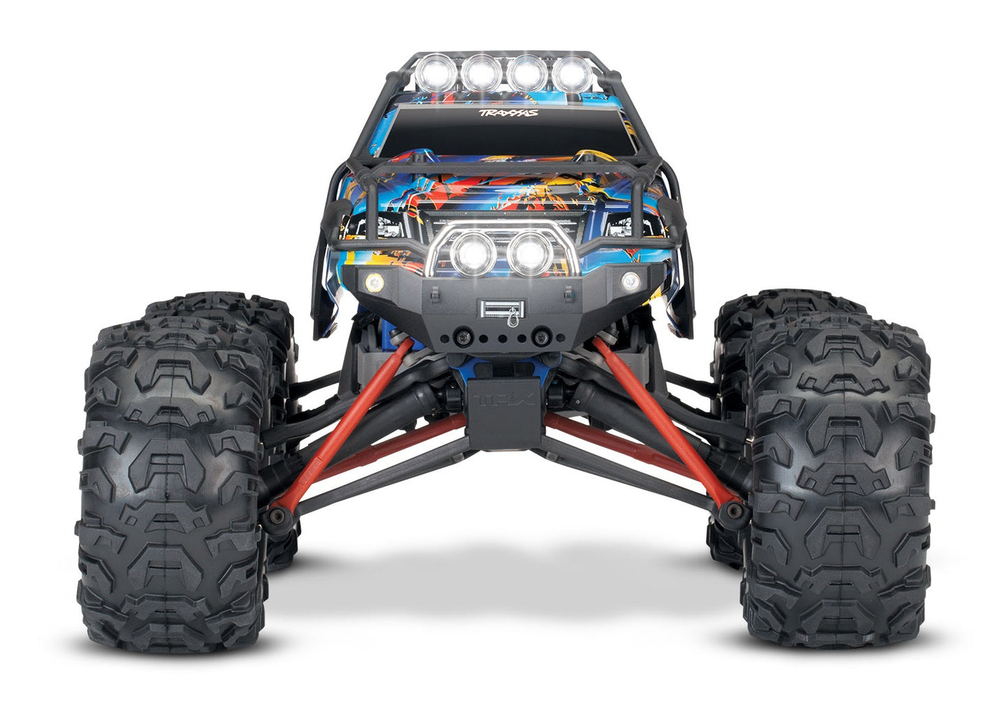 Traxxas Summit 1/16 4WD RTR Monster Truck (Rock n Roll) w/TQ 2.4GHz, Battery, Charger & LEDs