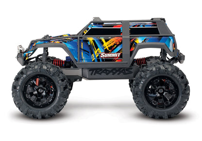 Traxxas Summit 1/16 4WD RTR Monster Truck (Rock n Roll) w/TQ 2.4GHz, Battery, Charger & LEDs