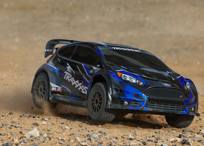 Traxxas Ford Fiesta 4x4 BL-2S Brushless 1/10 RTR AWD Rally Car (Blue) w/BL-2S ESC, TQ 2.4GHz Radio