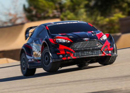 Traxxas Ford Fiesta 4x4 BL-2S Brushless 1/10 RTR AWD Rally Car (Red) w/BL-2S ESC, TQ 2.4GHz Radio