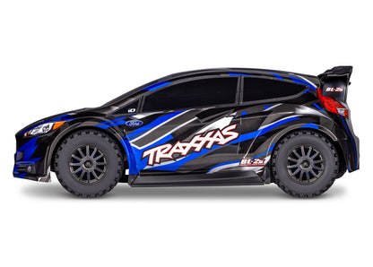 Traxxas Ford Fiesta 4x4 BL-2S Brushless 1/10 RTR AWD Rally Car (Blue) w/BL-2S ESC, TQ 2.4GHz Radio