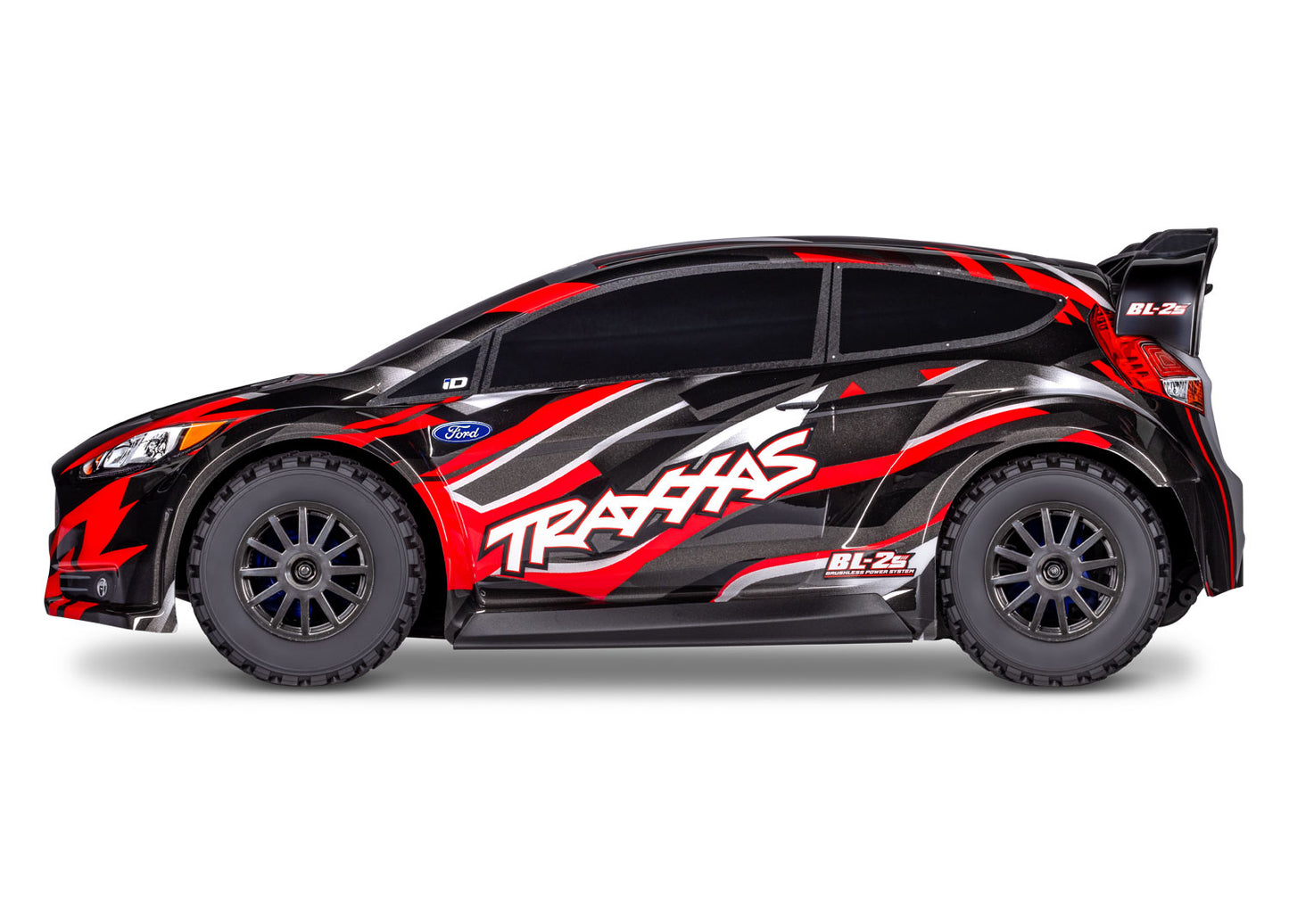 Traxxas Ford Fiesta 4x4 BL-2S Brushless 1/10 RTR AWD Rally Car (Red) w/BL-2S ESC, TQ 2.4GHz Radio