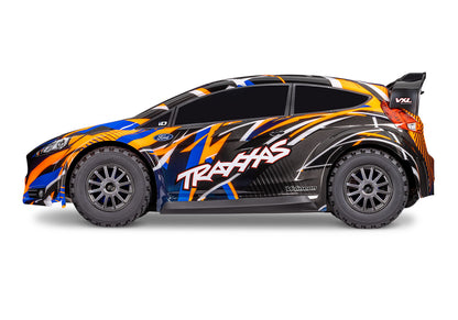 Traxxas Ford Fiesta ST 4x4 VXL Brushless 1/10 RTR AWD Rally Car (Orange) w/TQi 2.4GHz Radio & TSM