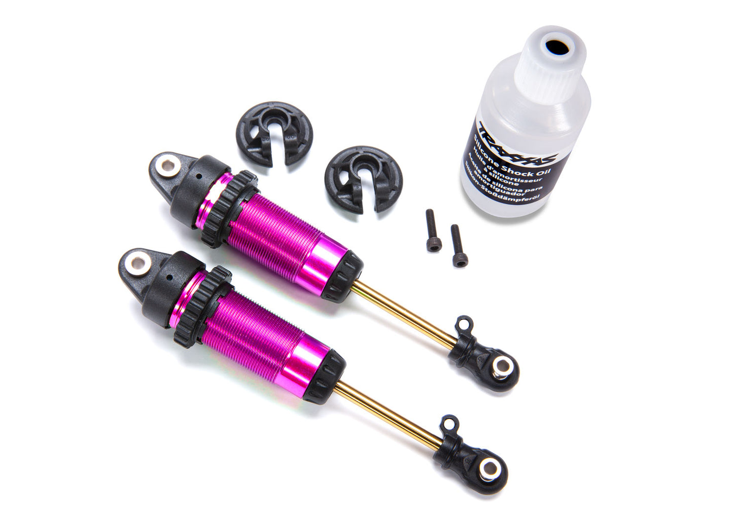 Traxxas GTR XX-Long TiN Shocks (Pink) (2)