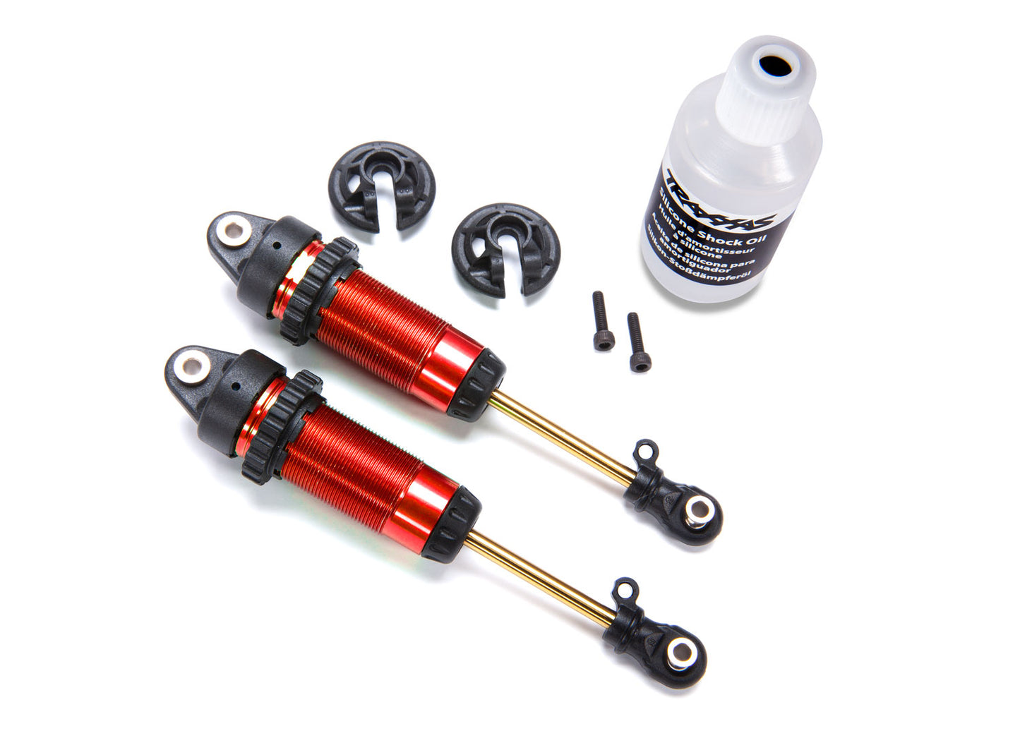 Traxxas GTR XX-Long TiN Shocks (Red) (2)