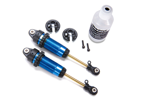 Traxxas GTR XX-Long TiN Shocks (Blue) (2)