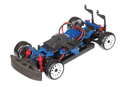 Traxxas 1/18 Latrax Rally RTR 4WD Electric Rally Car (Red/Blue) w/2.4GHz Radio, Battery & AC Charger