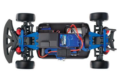 Traxxas 1/18 Latrax Rally RTR 4WD Electric Rally Car (Red/Blue) w/2.4GHz Radio, Battery & AC Charger