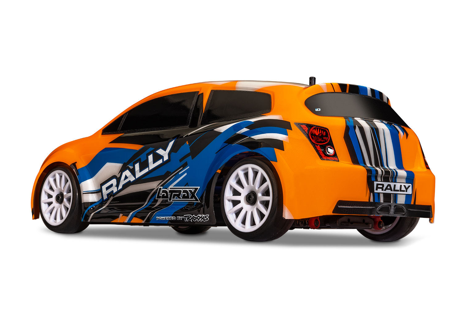 Traxxas 1/18 Latrax Rally RTR 4WD Electric Rally Car (Orange/Blue) w/2.4GHz Radio, Battery & AC Charger