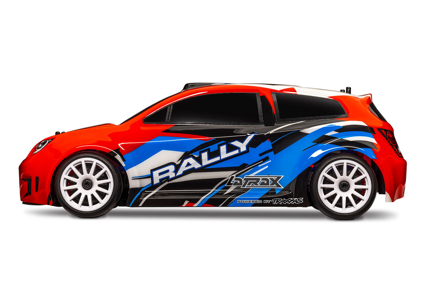 Traxxas 1/18 Latrax Rally RTR 4WD Electric Rally Car (Red/Blue) w/2.4GHz Radio, Battery & AC Charger