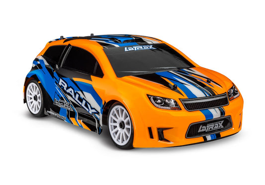 Traxxas 1/18 Latrax Rally RTR 4WD Electric Rally Car (Orange/Blue) w/2.4GHz Radio, Battery & AC Charger