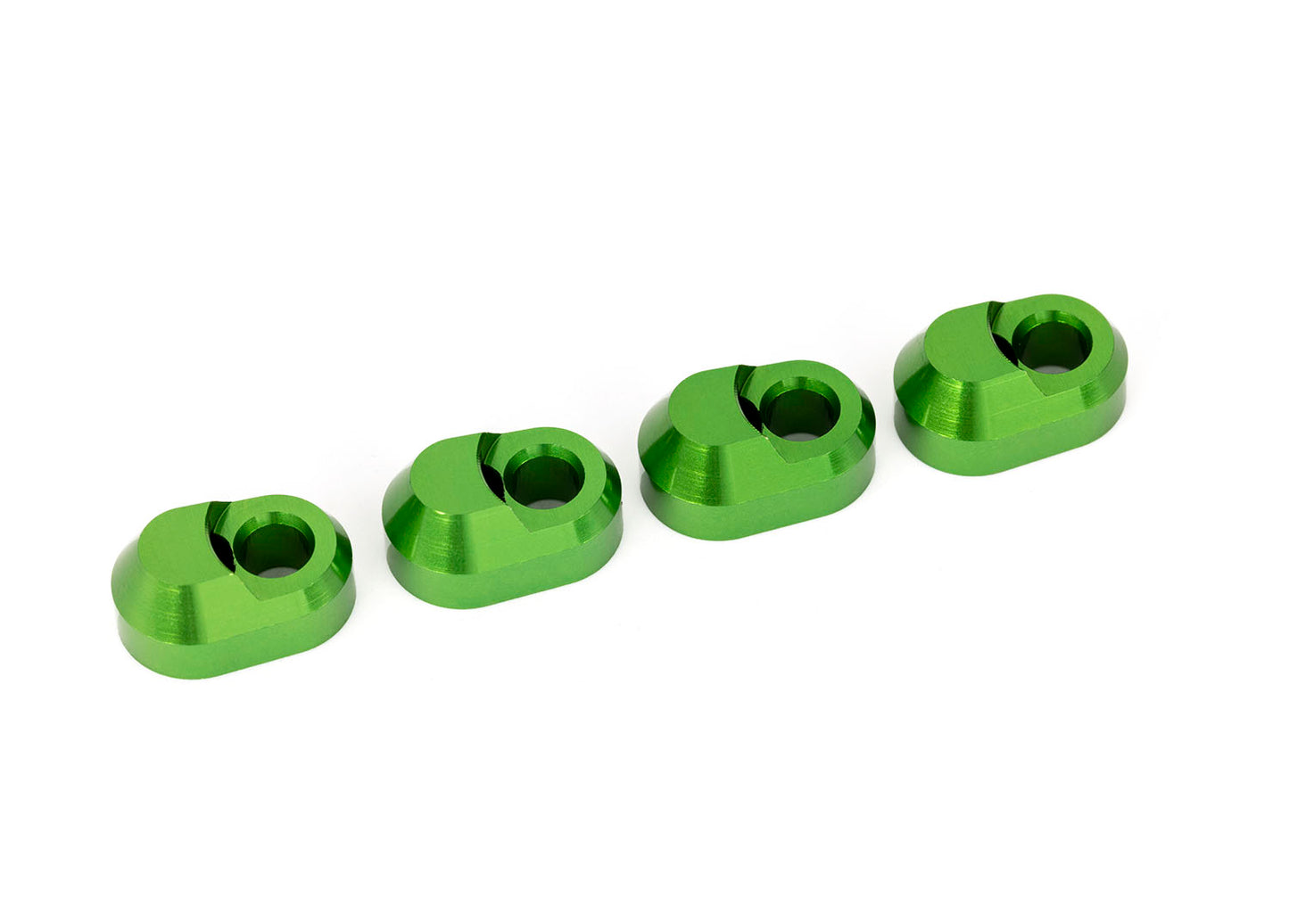 Traxxas X-Maxx/XRT Green Aluminum Suspension Pin Retainers (4)