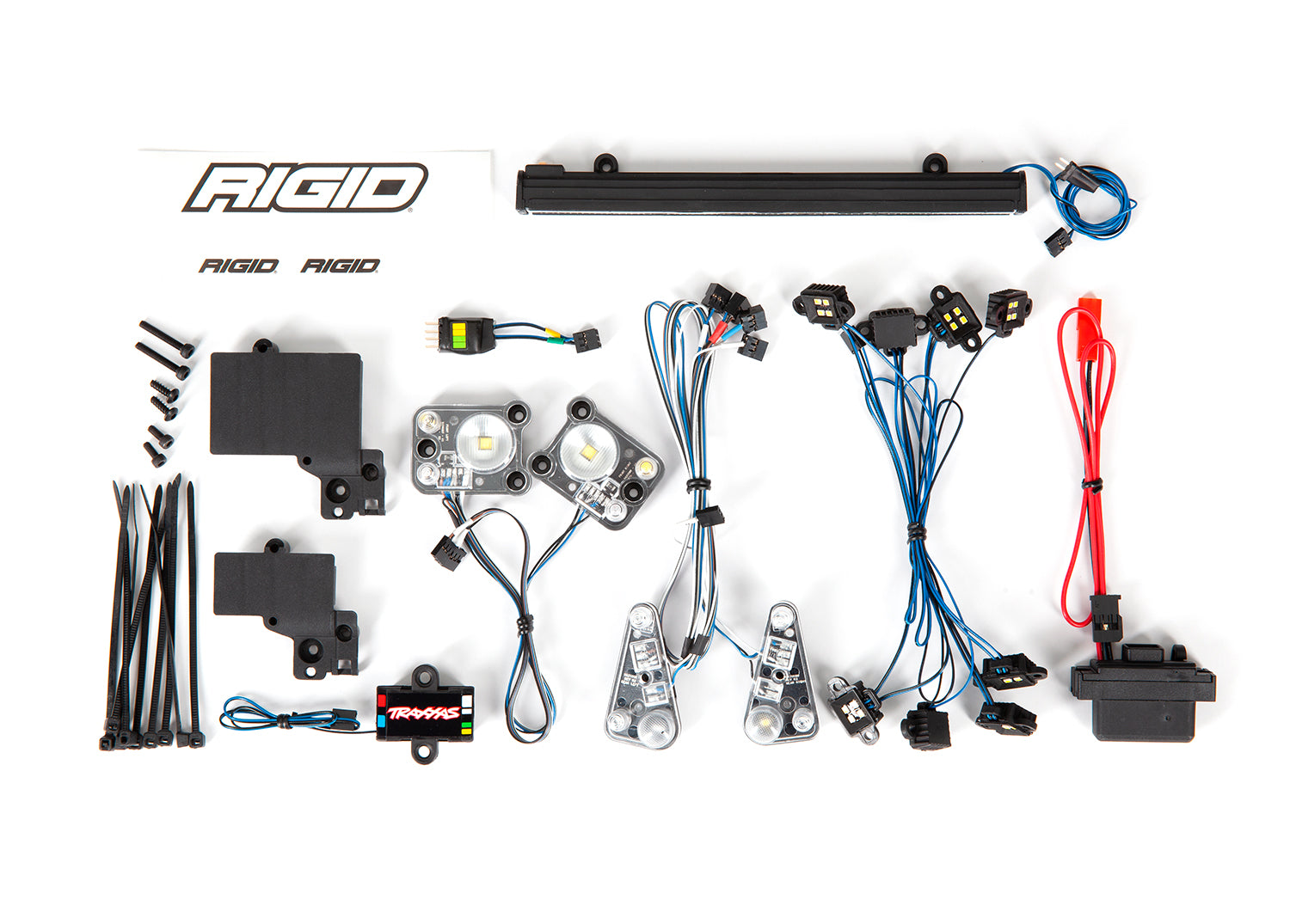 Traxxas TRX-4 Land Rover Defender Complete LED Light Set w/Power Supply