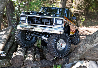 Traxxas TRX-4® 1/10 Trail Crawler Truck w/1979 Bronco Clipless Body (Red) w/TQi 2.4GHz Radio