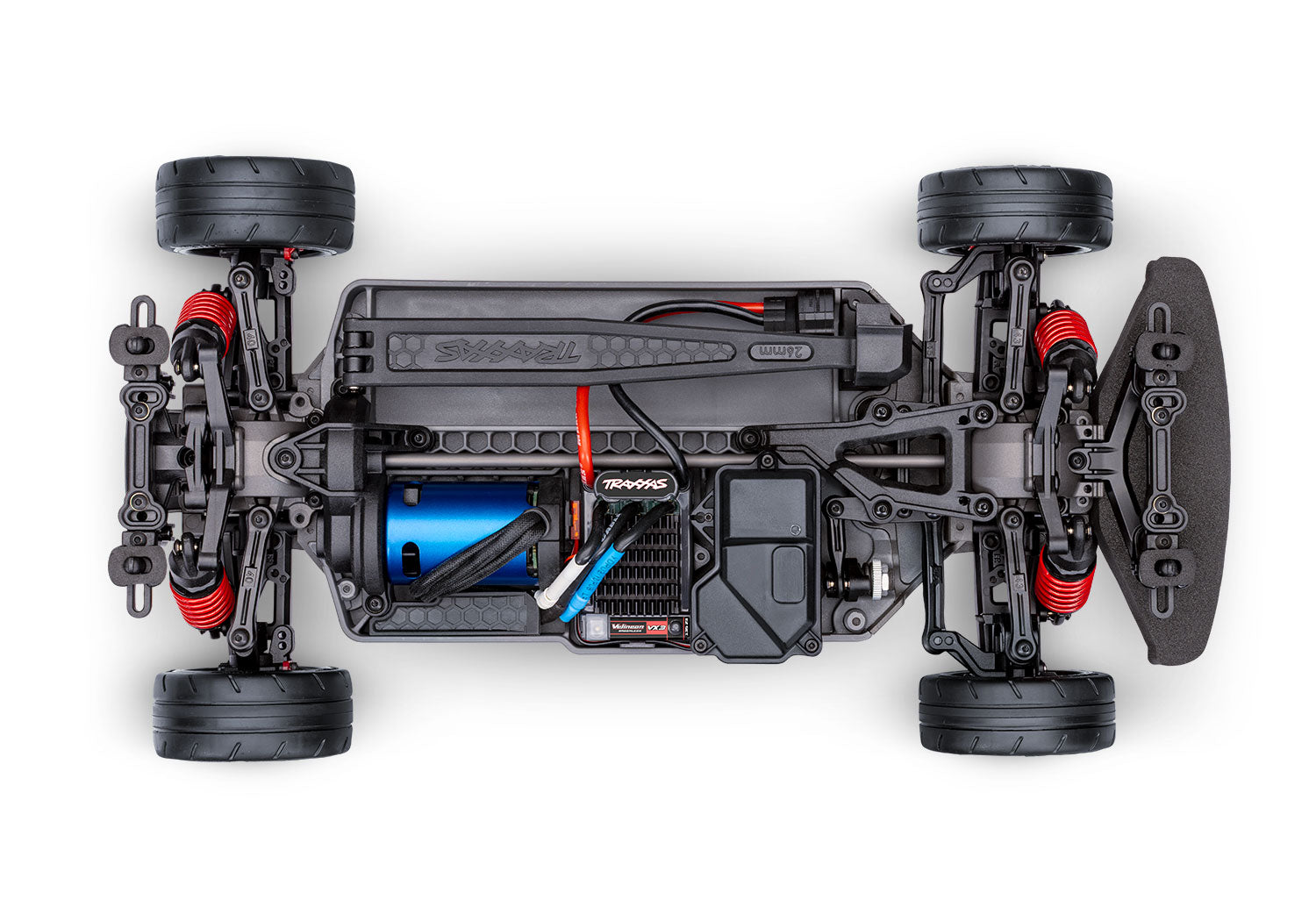 Traxxas 4-Tec® 2.0 1/10 RTR Electric Brushless 4WD Touring Car Chassis (No Body) w/VX3 ESC, TQi™ Sport 2.4GHz Radio & TSM®