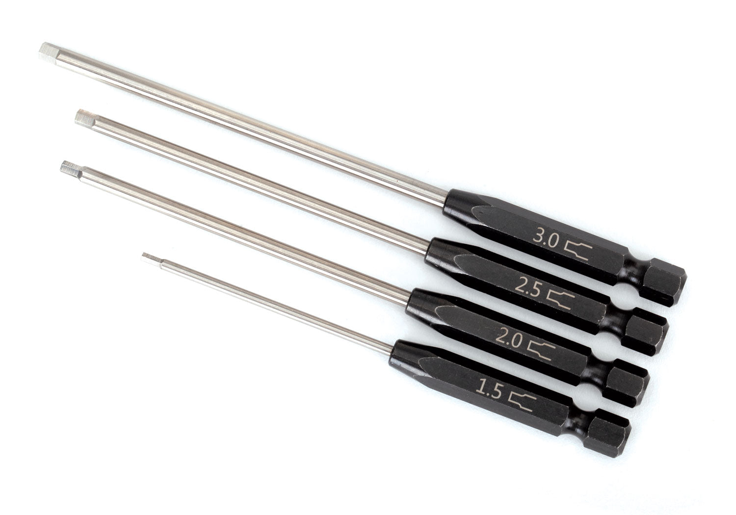 Traxxas 4-Piece Straight Hex Bit Set