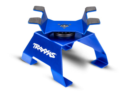 Traxxas Assembled Aluminum Car & Truck Stand (Blue)