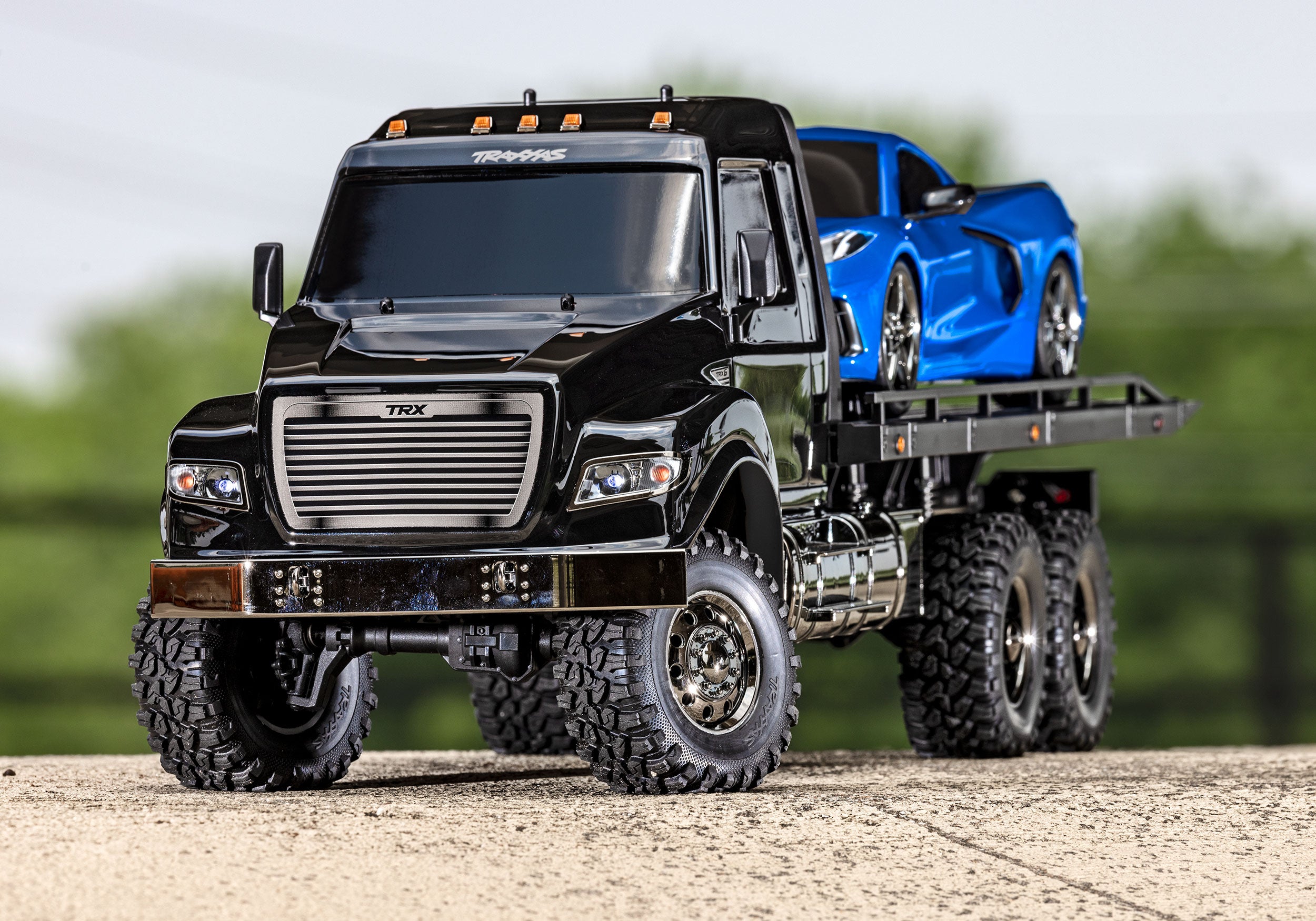 Traxxas TRX-6 1/10 6x6 Ultimate RC Hauler Flatbed Tow Truck w/TQi 2.4GHz Radio & Pro Scale Winch