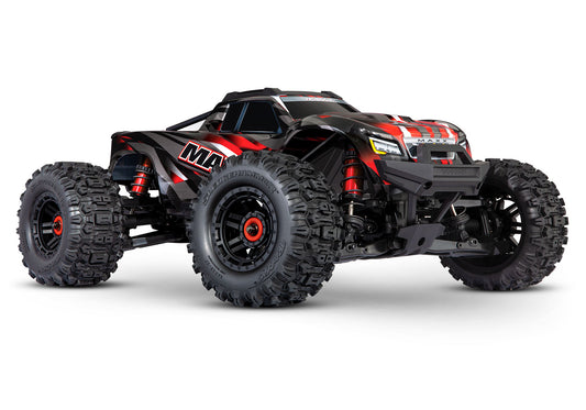 Traxxas Maxx WideMaxx 1/10 Brushless RTR 4WD Monster Truck (Red) w/TQi 2.4GHz Radio & TSM