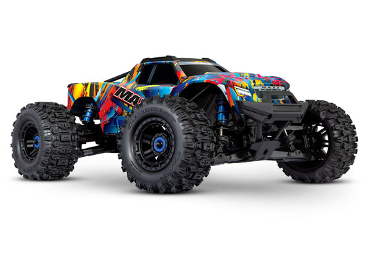 Traxxas Maxx WideMaxx 1/10 Brushless RTR 4WD Monster Truck (Rock N Roll) w/TQi 2.4GHz Radio & TSM