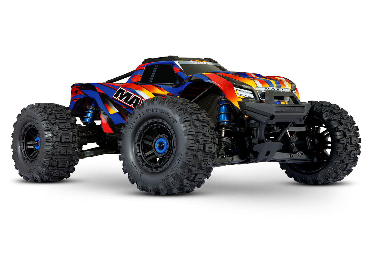 Traxxas Maxx WideMaxx 1/10 Brushless RTR 4WD Monster Truck (Red) w/TQi 2.4GHz Radio & TSM