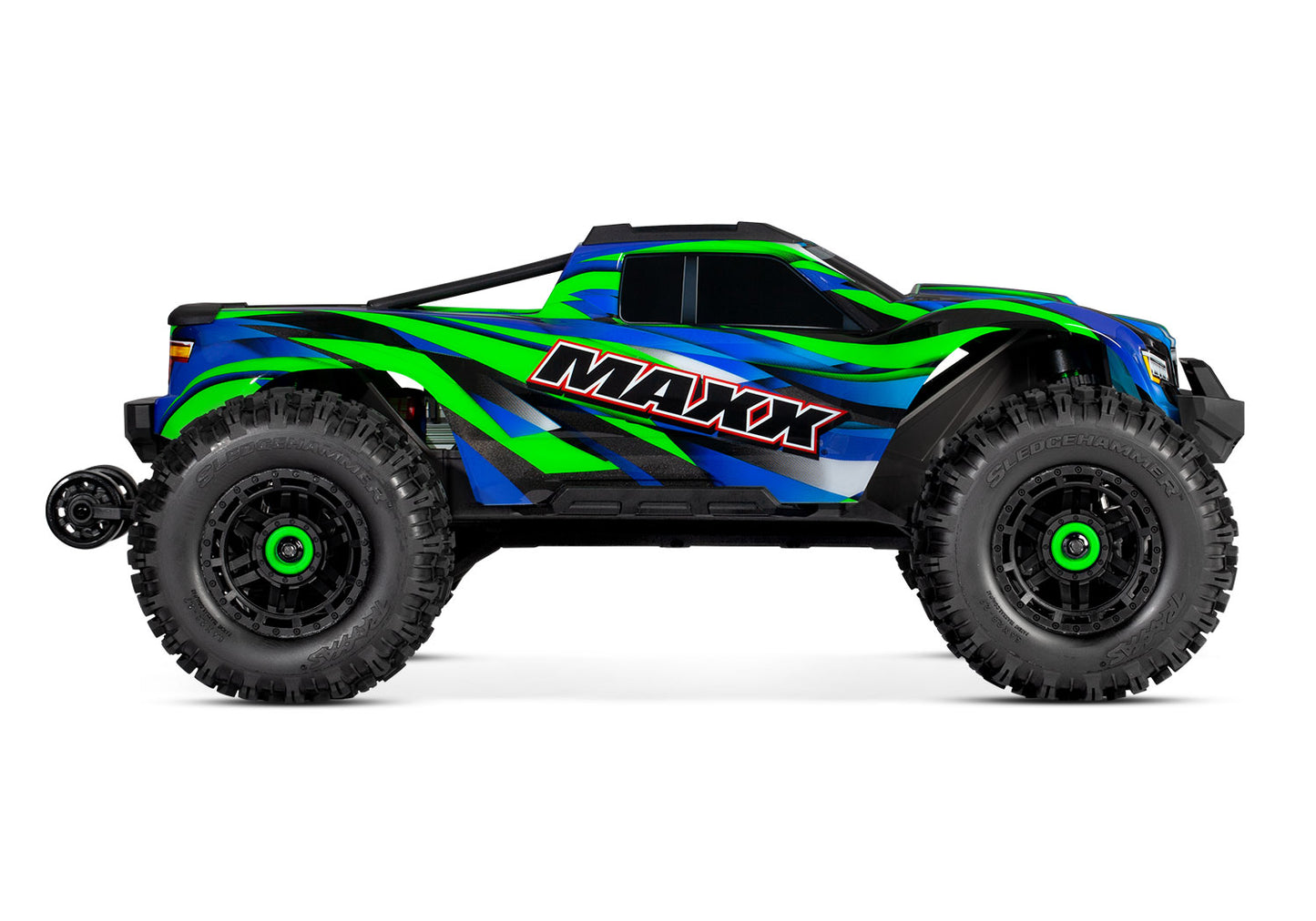 Traxxas Maxx WideMaxx 1/10 Brushless RTR 4WD Monster Truck (Green) w/TQi 2.4GHz Radio & TSM