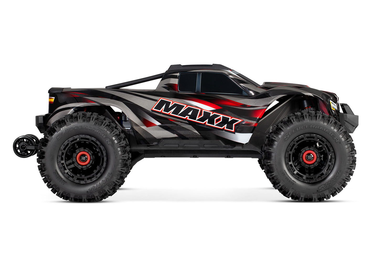 Traxxas Maxx WideMaxx 1/10 Brushless RTR 4WD Monster Truck (Red) w/TQi 2.4GHz Radio & TSM