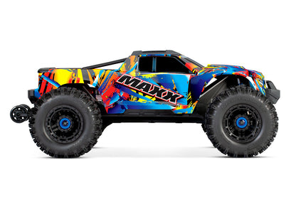 Traxxas Maxx WideMaxx 1/10 Brushless RTR 4WD Monster Truck (Rock N Roll) w/TQi 2.4GHz Radio & TSM