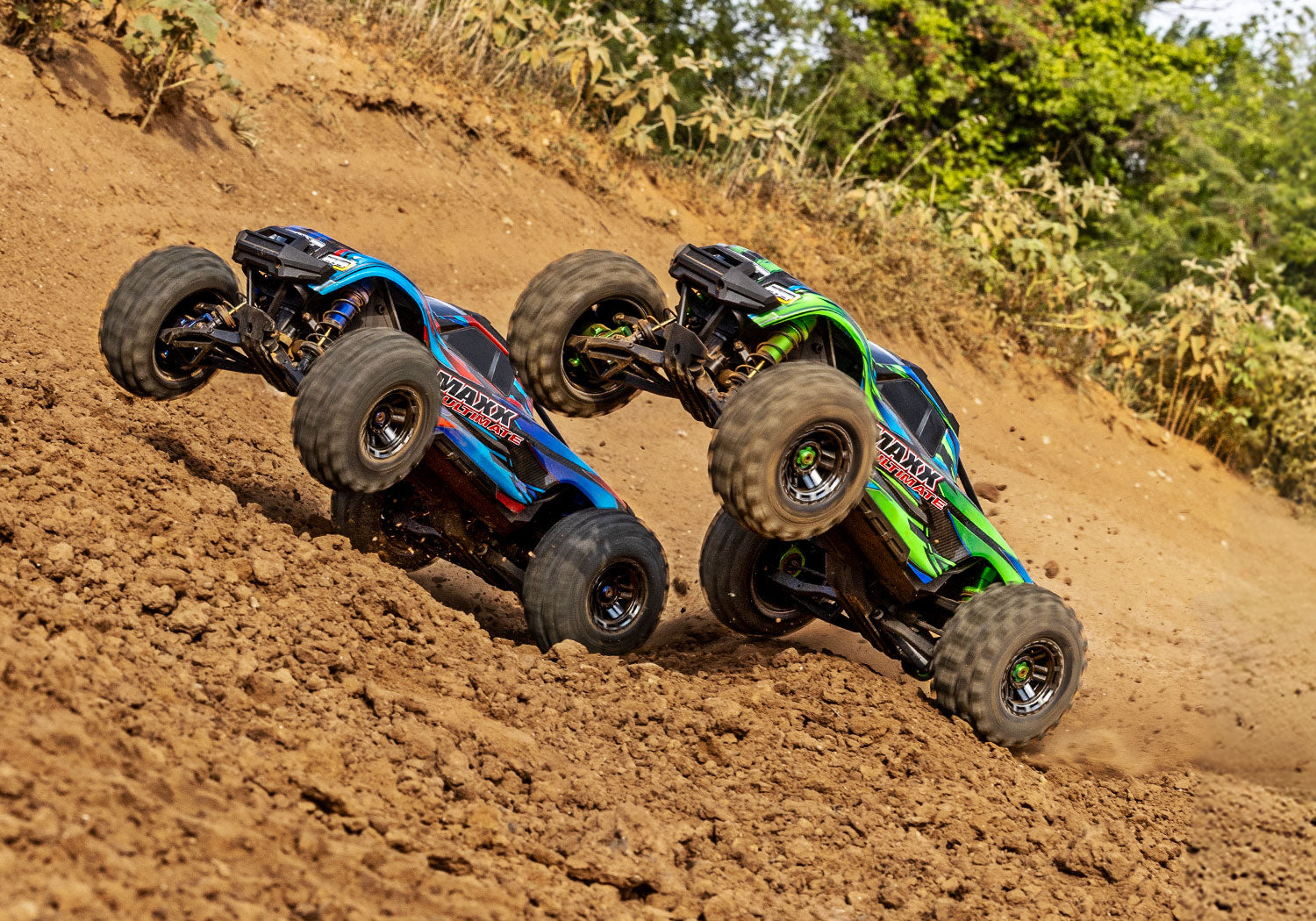Traxxas Maxx Ultimate 4S 4WD Brushless RTR Monster Truck (Blue ) w/TQi 2.4GHz Radio & TSM (Copy)