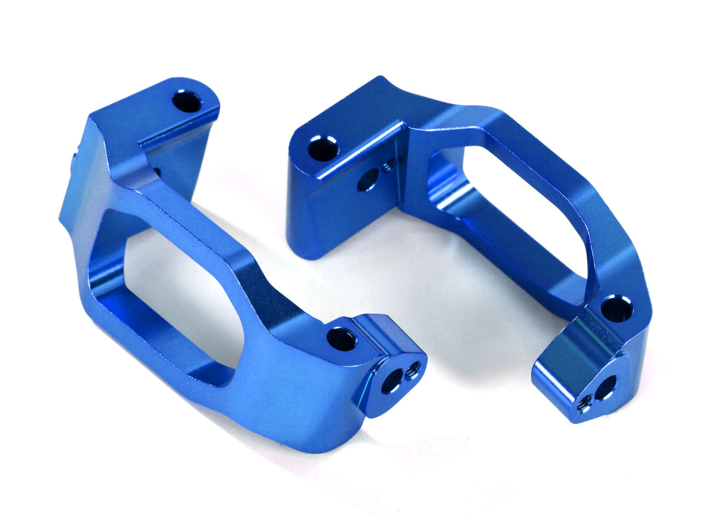 Traxxas Maxx Aluminum Caster Blocks (Blue)