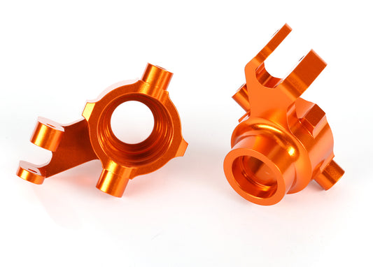 Traxxas Maxx Aluminum Steering Blocks (Orange)