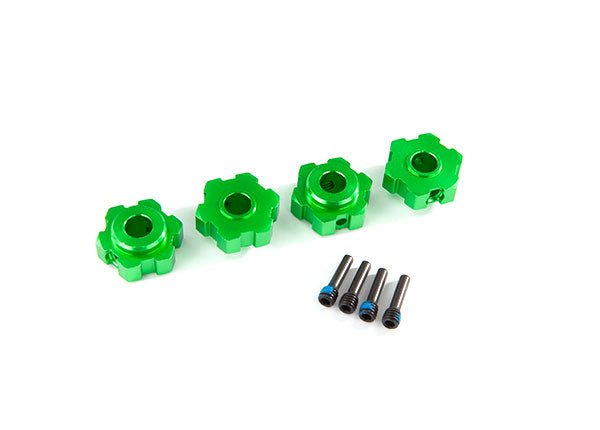 Traxxas Maxx Aluminum Wheel Hex (Green) (4)