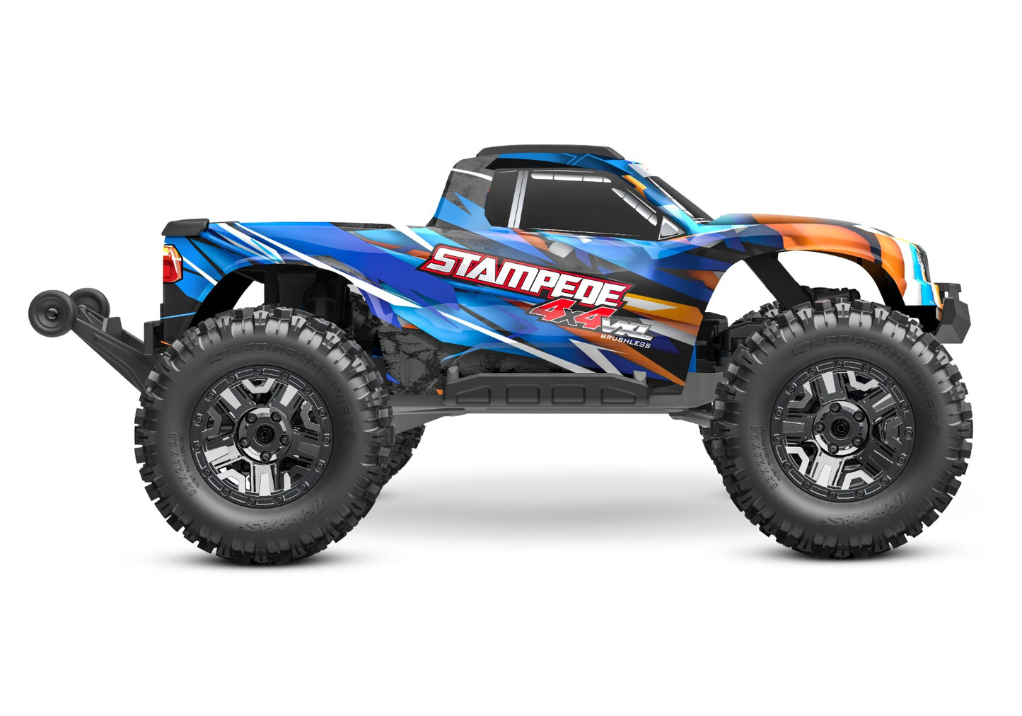 Traxxas Stampede 4X4 VXL Brushless 1/10 4WD RTR Monster Truck (Orange) w/TSM & TQi Radio