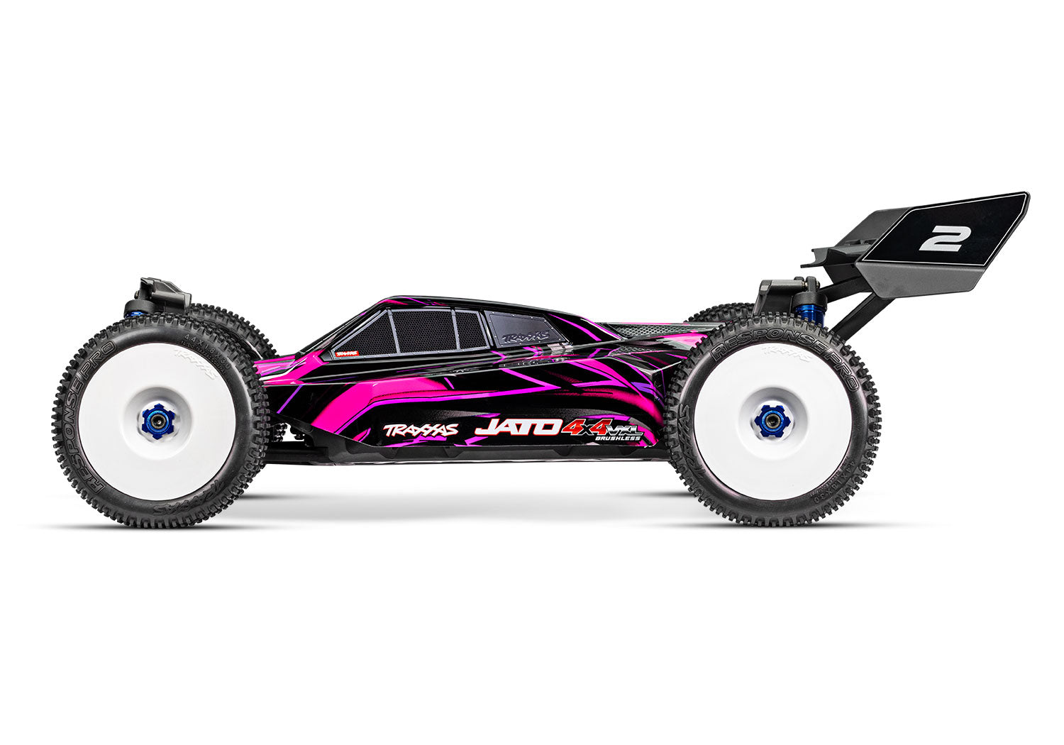 Traxxas Jato® 4x4 VXL 1/8 Brushless Electric Racing Buggy (Pink) w/TQi 2.4GHz Radio & Link Module