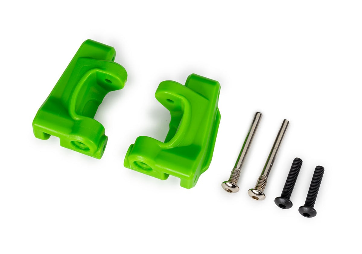 Traxxas Green Extreme Heavy-Duty Caster Blocks (L&R)
