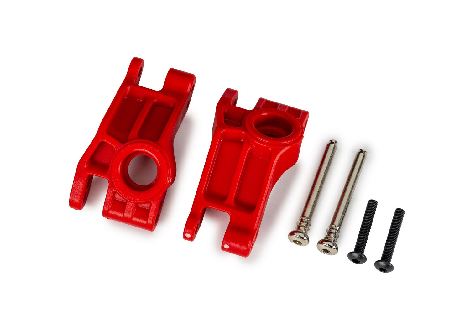 Traxxas Red Extreme Heavy-Duty Stub Axle Carriers (L&R)