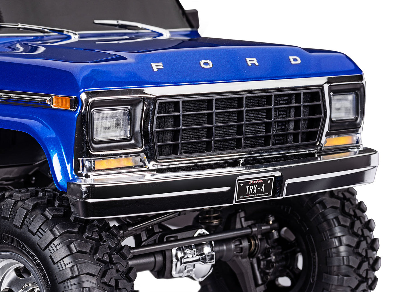 Traxxas TRX-4 1/10 High Trail Edition RC Crawler w/'79 Ford F-150 Ranger XLT Body (Blue) & TQi 2.4GHz Radio