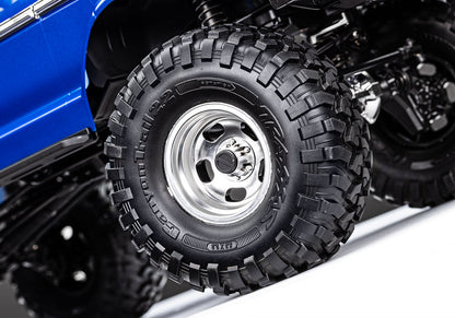 Traxxas TRX-4 1/10 High Trail Edition RC Crawler w/'79 Ford F-150 Ranger XLT Body (Blue) & TQi 2.4GHz Radio