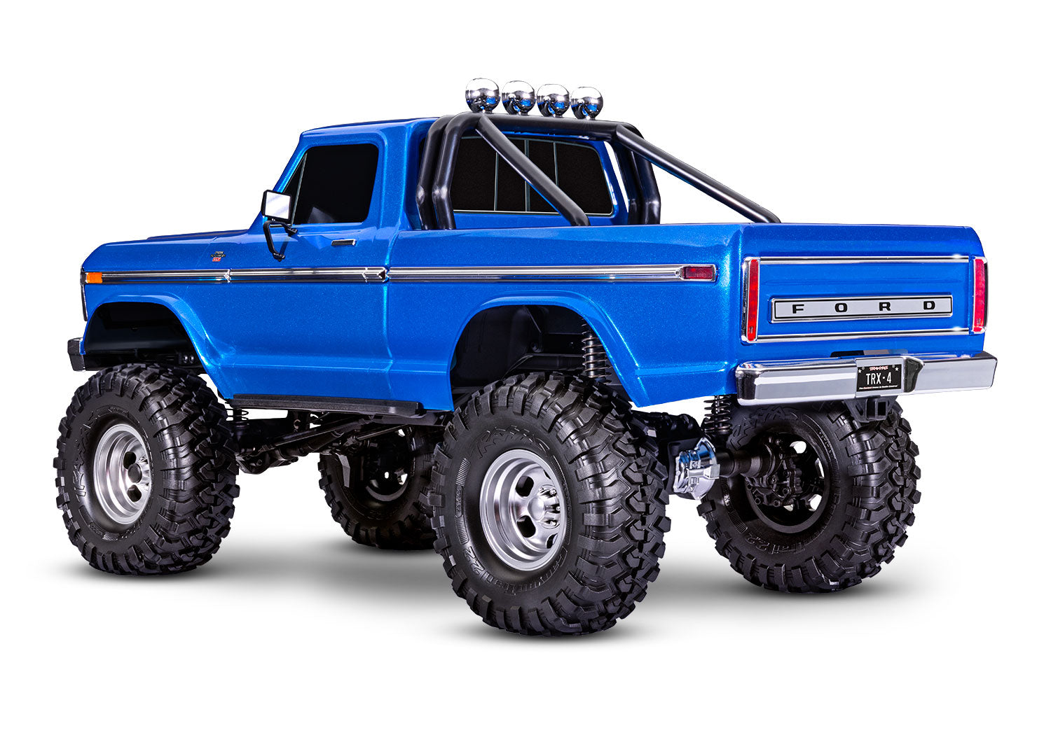 Traxxas TRX-4 1/10 High Trail Edition RC Crawler w/'79 Ford F-150 Ranger XLT Body (Blue) & TQi 2.4GHz Radio