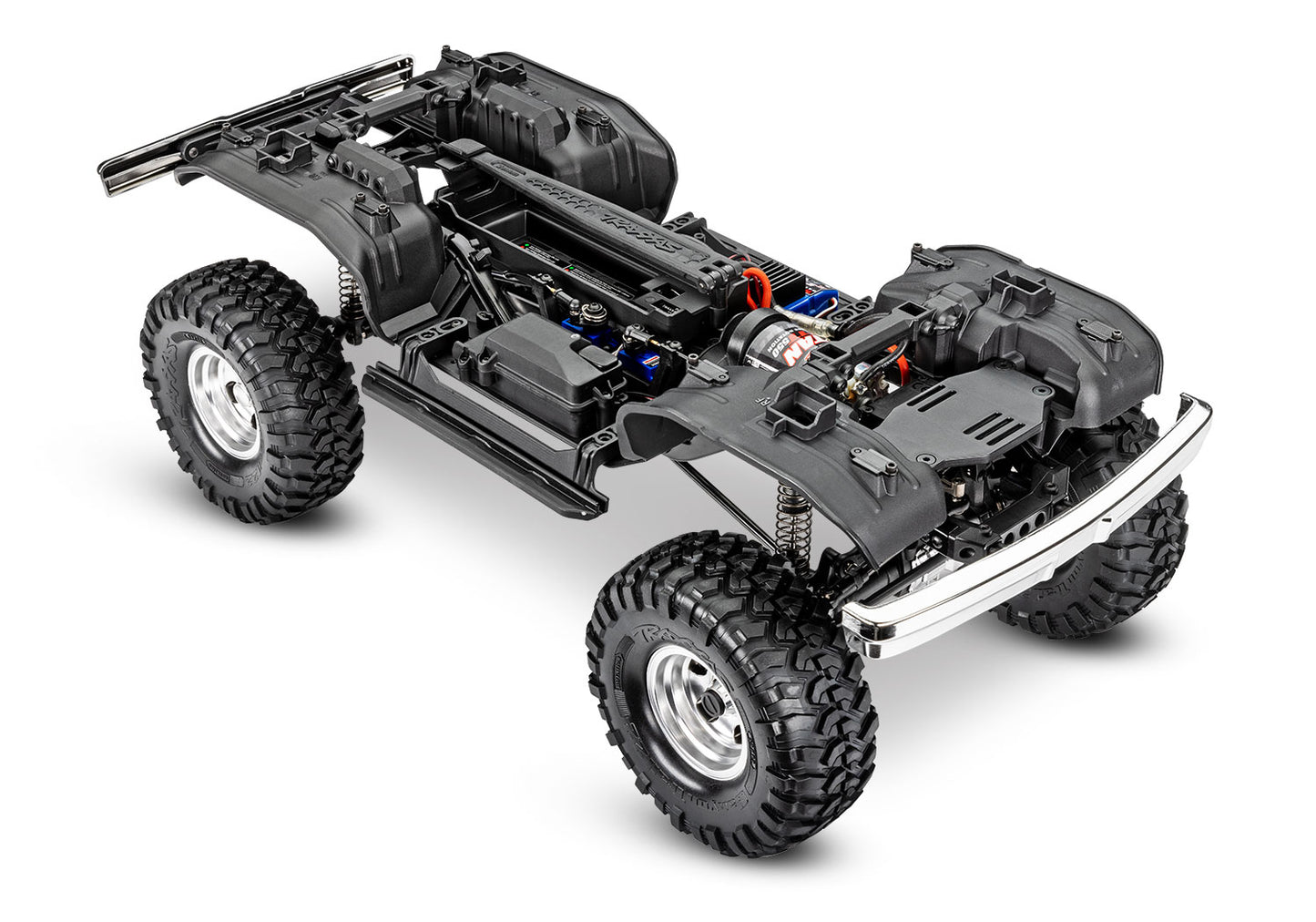 Traxxas TRX-4 1/10 High Trail Edition RC Crawler w/'79 Ford F-150 Ranger XLT Body (Blue) & TQi 2.4GHz Radio