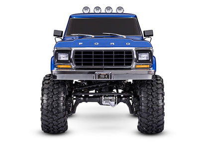 Traxxas TRX-4 1/10 High Trail Edition RC Crawler w/'79 Ford F-150 Ranger XLT Body (Blue) & TQi 2.4GHz Radio