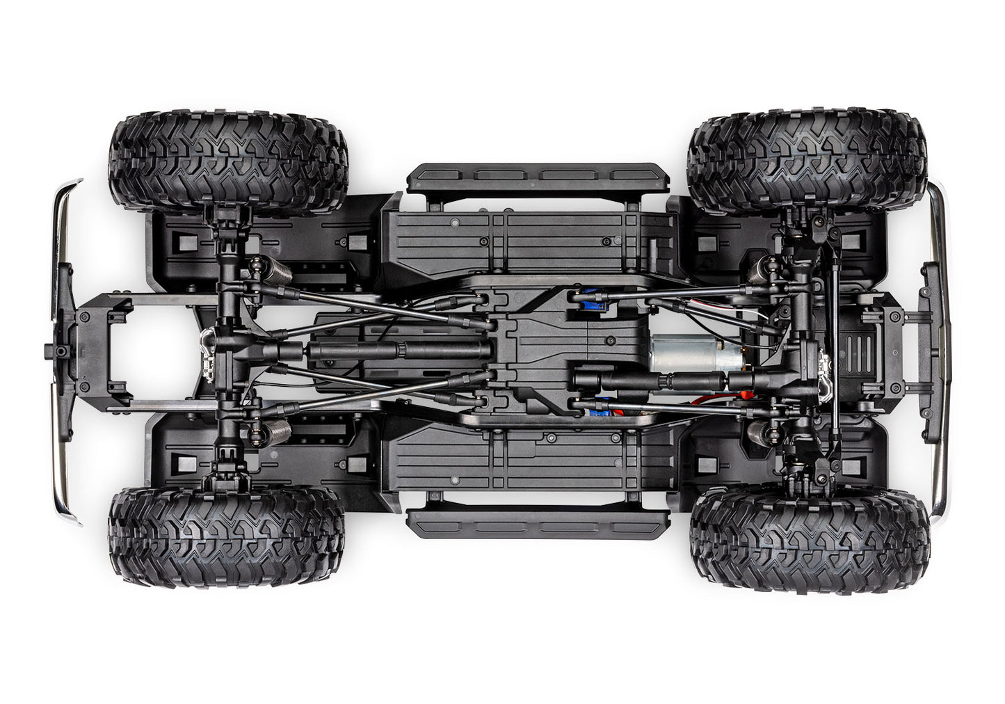 Traxxas TRX-4 1/10 High Trail Edition RC Crawler w/'79 Chevy K10 Truck Body (Black) &/TQi 2.4GHz Radio