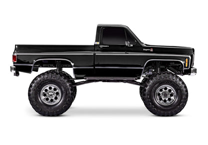 Traxxas TRX-4 1/10 High Trail Edition RC Crawler w/'79 Chevy K10 Truck Body (Black) &/TQi 2.4GHz Radio