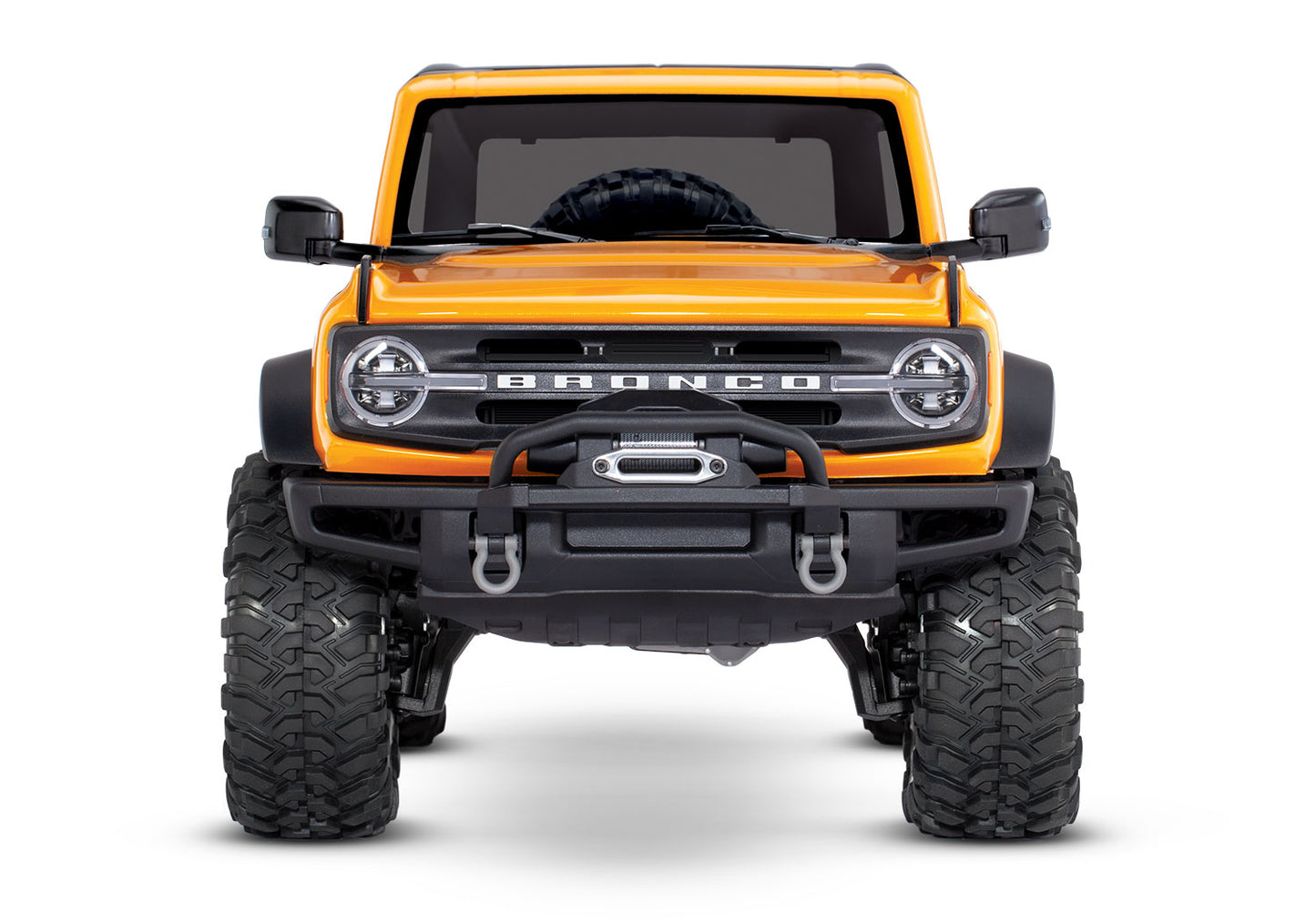 Traxxas TRX-4 1/10 Trail Crawler Truck w/2021 Ford Bronco Body (Orange) & TQi 2.4GHz Radio